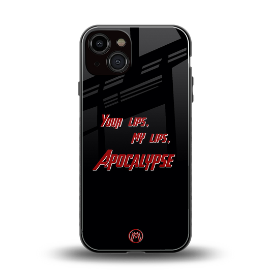 apocalypse back phone cover | glass case for iphone 13