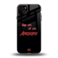apocalypse back phone cover | glass case for iphone 14 plus