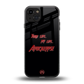 apocalypse back phone cover | glass case for iphone 15