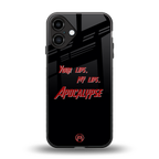 apocalypse back phone cover | glass case for iphone 16 plus