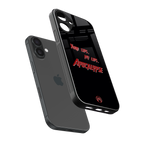 apocalypse back phone cover | glass case for iphone 16 plus