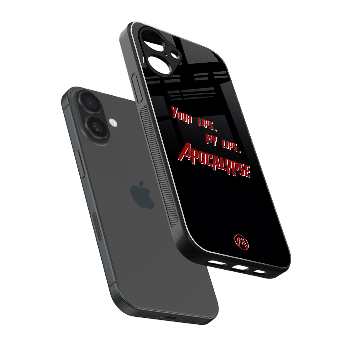 apocalypse back phone cover | glass case for iphone 16