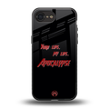 apocalypse back phone cover | glass case for iphone 16e