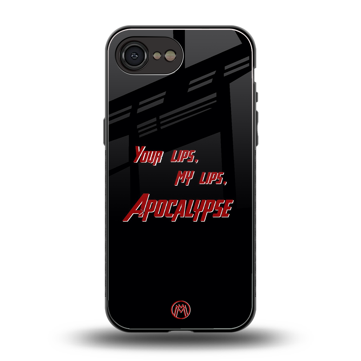 apocalypse back phone cover | glass case for iphone 16e
