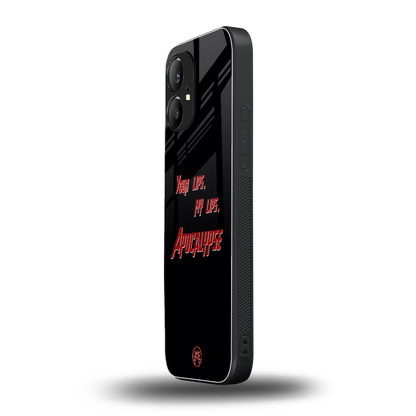 apocalypse back phone cover | glass case for nothing phone 1