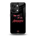 apocalypse back phone cover | glass case for oneplus nord 3