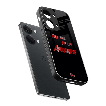 apocalypse back phone cover | glass case for oneplus nord 3