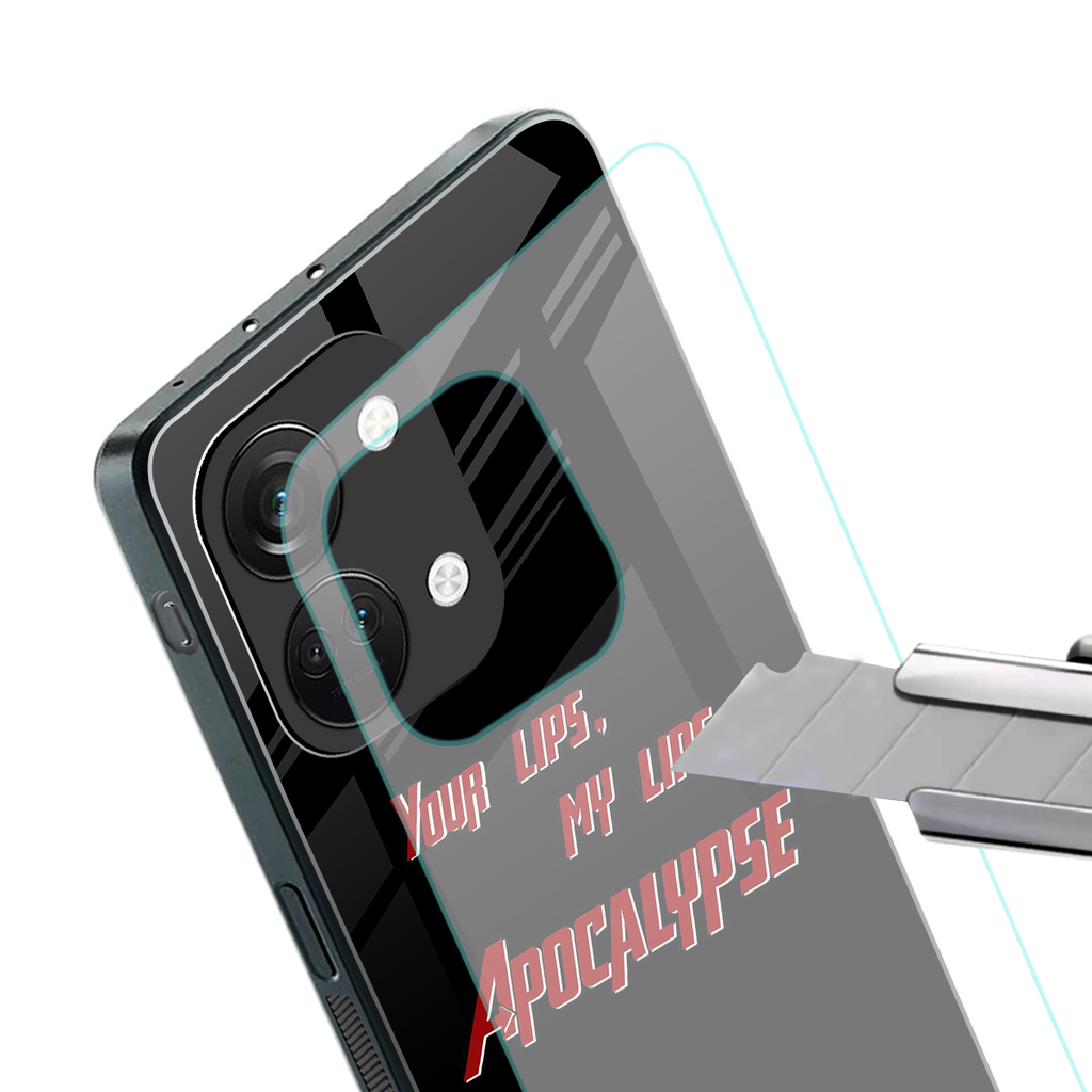 apocalypse back phone cover | glass case for oneplus nord 3