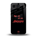 apocalypse back phone cover | glass case for oneplus nord 4
