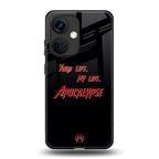 apocalypse back phone cover | glass case for oneplus nord ce 3