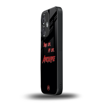 apocalypse back phone cover | glass case for oneplus nord ce 3