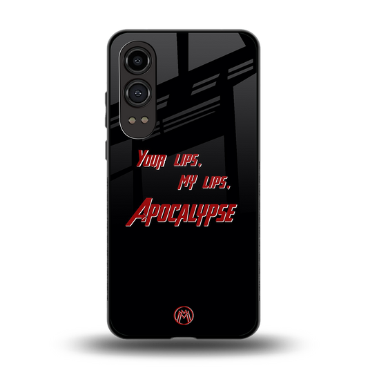 apocalypse back phone cover | glass case for oneplus nord ce 4 lite