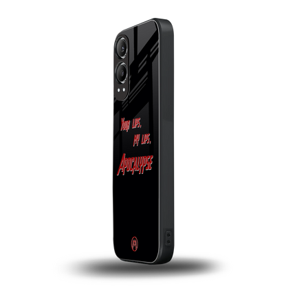 apocalypse back phone cover | glass case for oneplus nord ce 4 lite