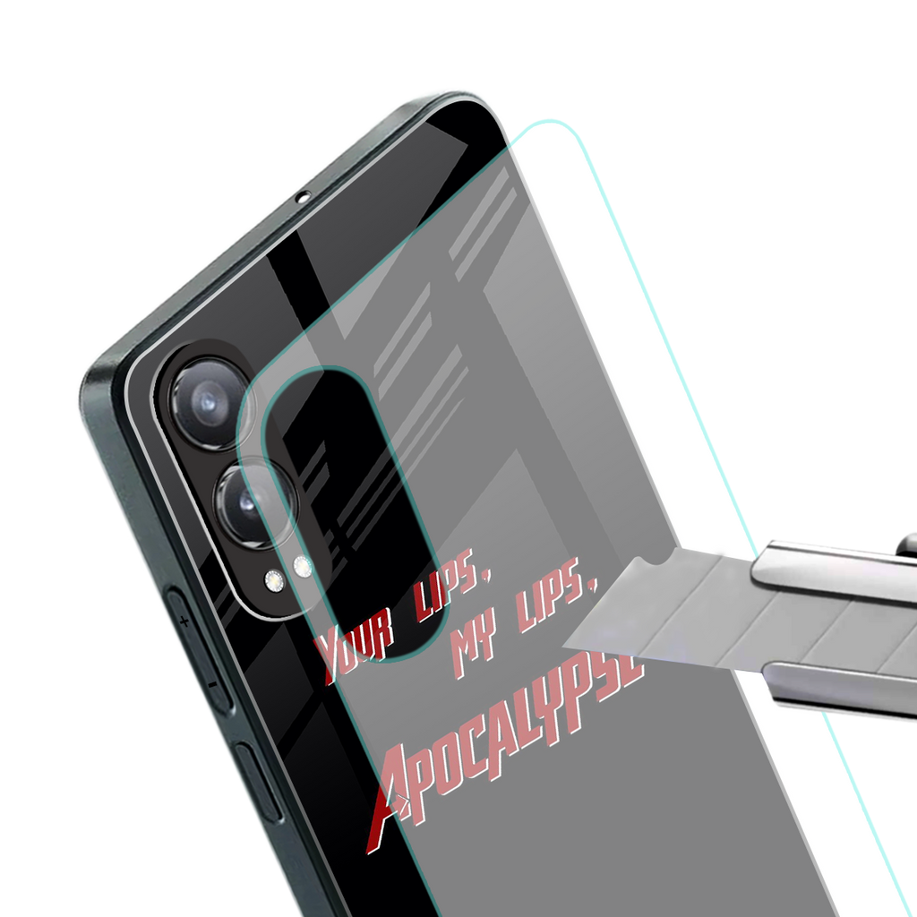 apocalypse back phone cover | glass case for oneplus nord ce 4 lite