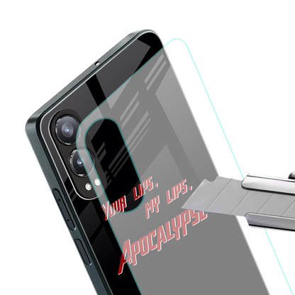 apocalypse back phone cover | glass case for oneplus nord ce 4 lite