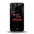apocalypse back phone cover | glass case for oneplus nord ce 4