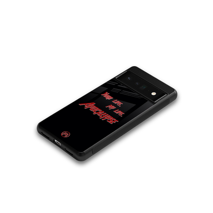 apocalypse back phone cover | glass case for google pixel 6 pro