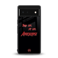 apocalypse back phone cover | glass case for google pixel 6