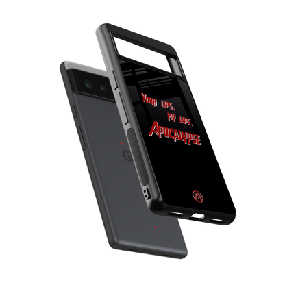 apocalypse back phone cover | glass case for Google Pixel 6A