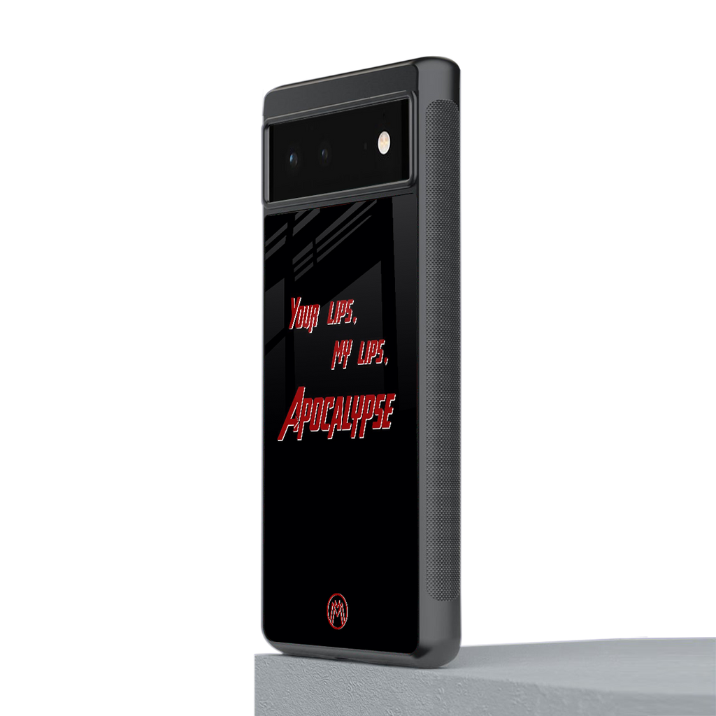 apocalypse back phone cover | glass case for Google Pixel 6A