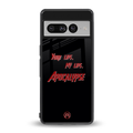 apocalypse back phone cover | glass case for google pixel 7 pro