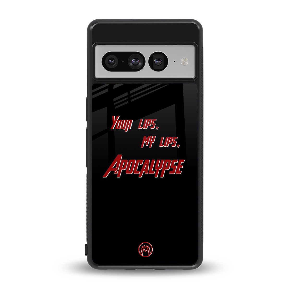 apocalypse back phone cover | glass case for google pixel 7 pro