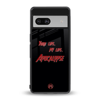 apocalypse back phone cover | glass case for Google Pixel 7