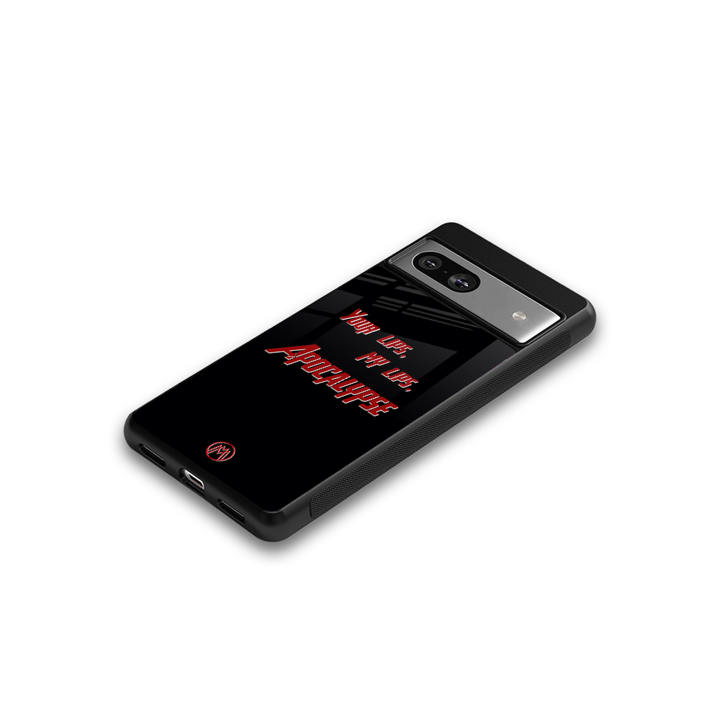 apocalypse back phone cover | glass case for Google Pixel 7
