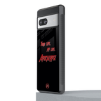 apocalypse back phone cover | glass case for Google Pixel 7