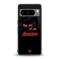 apocalypse back phone cover | glass case for google pixel 8 pro