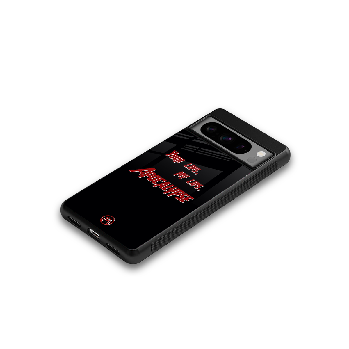 apocalypse back phone cover | glass case for google pixel 8 pro