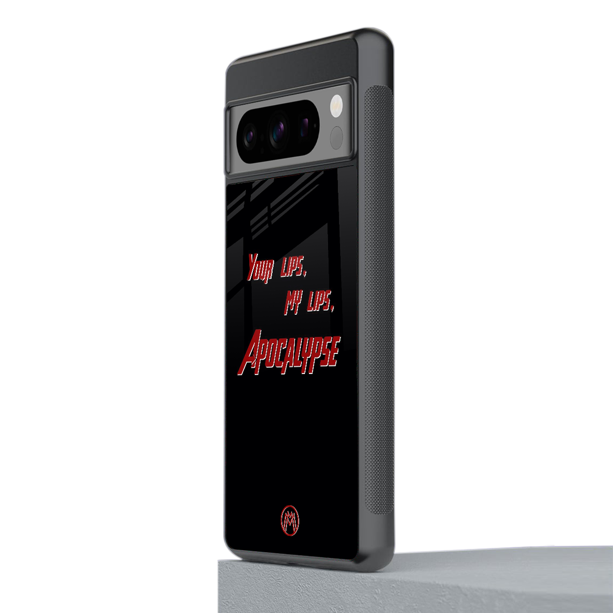 apocalypse back phone cover | glass case for google pixel 8 pro