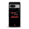 apocalypse back phone cover | glass case for Google Pixel 8
