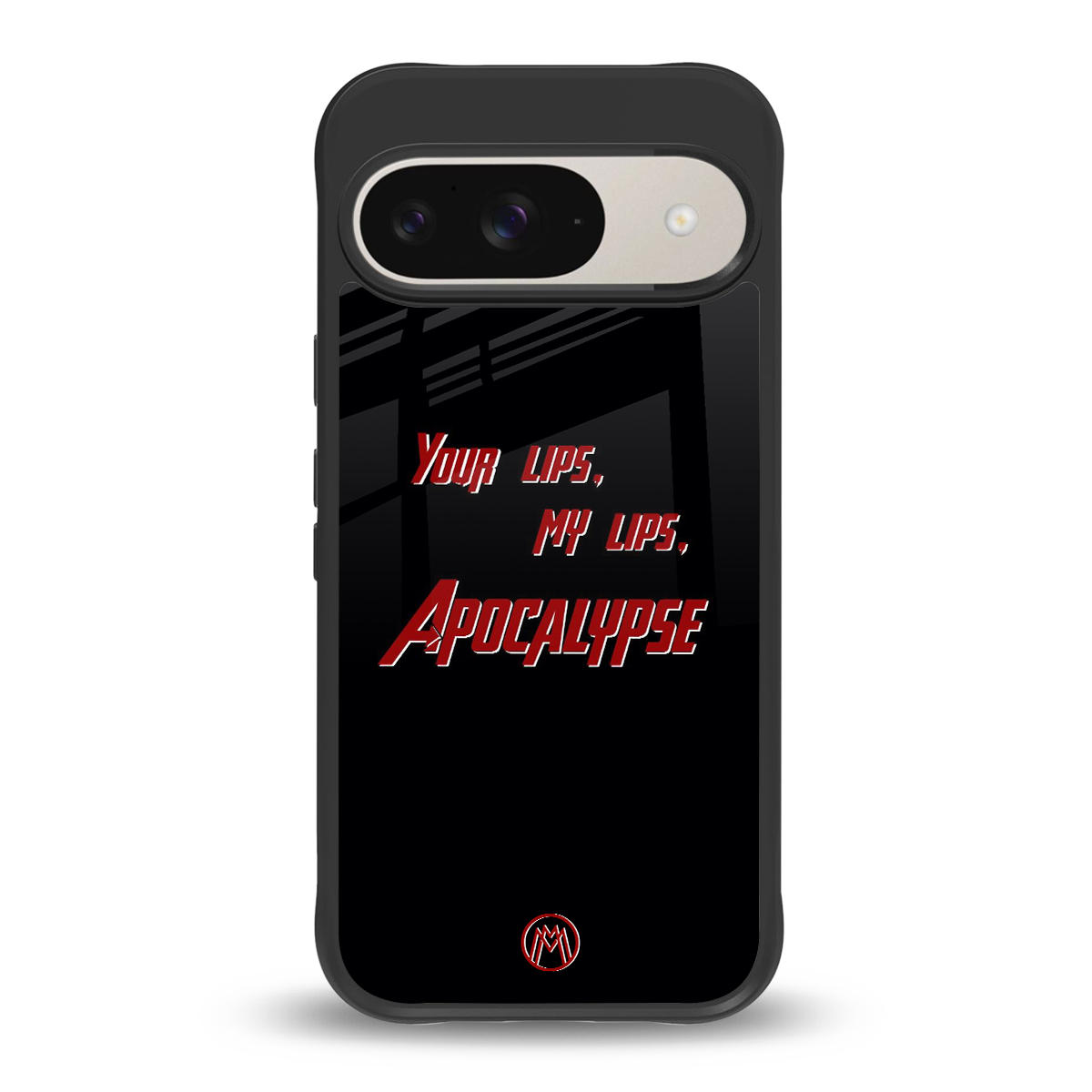 apocalypse back phone cover | glass case for google pixel 9