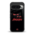 apocalypse back phone cover | glass case for google pixel 9 pro