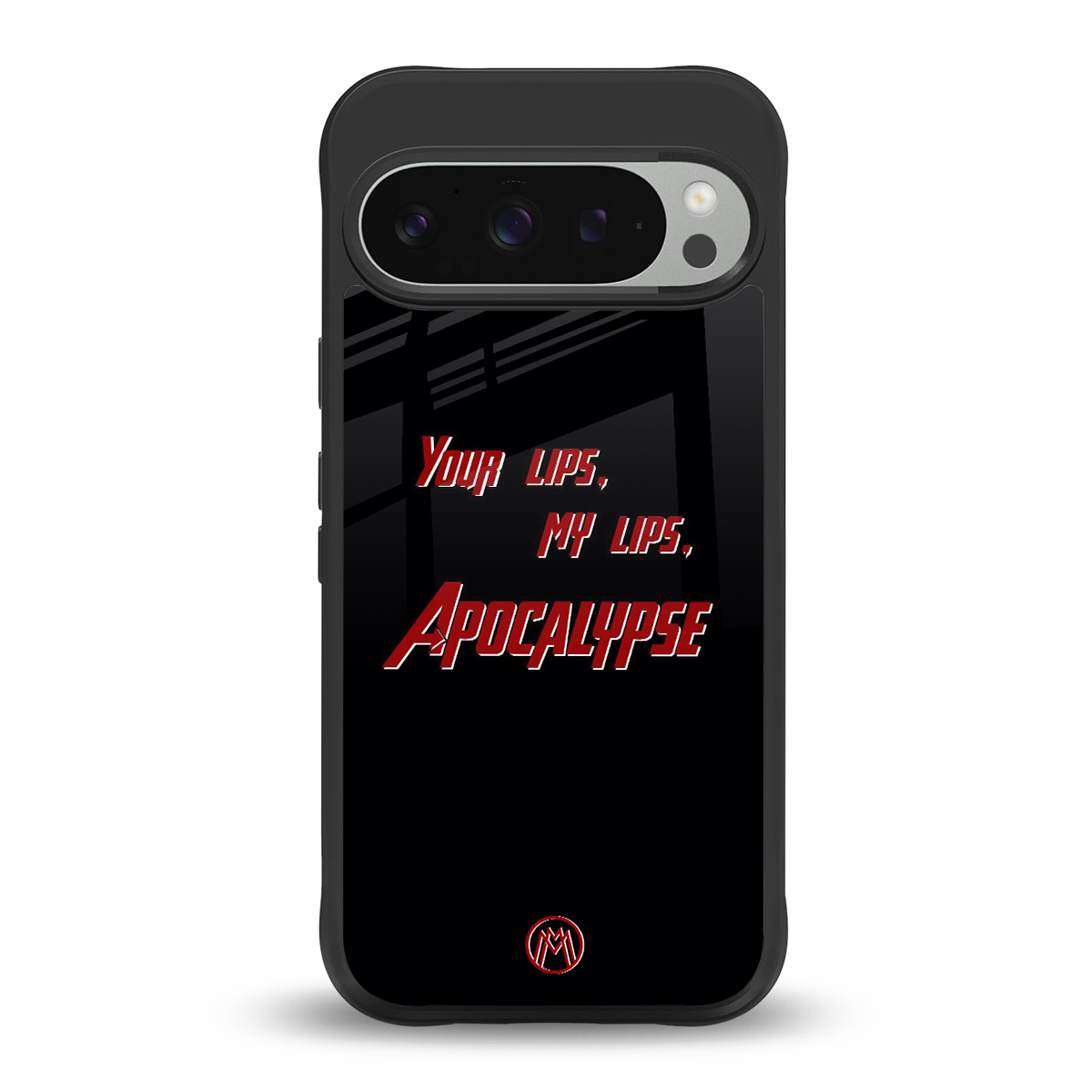 apocalypse back phone cover | glass case for google pixel 9 pro