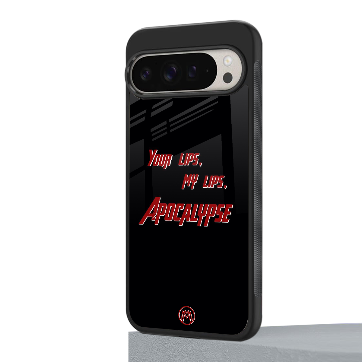 apocalypse back phone cover | glass case for google pixel 9 pro