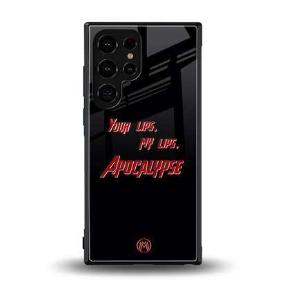 apocalypse back phone cover | glass case for samsung galaxy s24 ultra