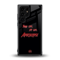 apocalypse back phone cover | glass case for samsung galaxy s23 ultra