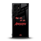 apocalypse back phone cover | glass case for samsung galaxy s23 ultra