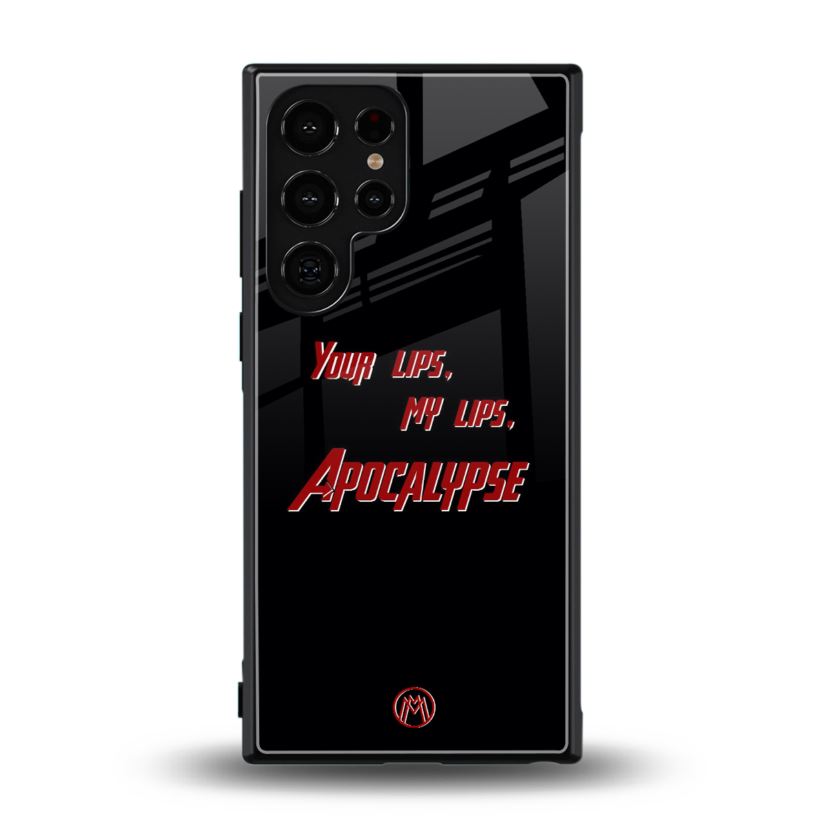 apocalypse back phone cover | glass case for samsung galaxy s23 ultra