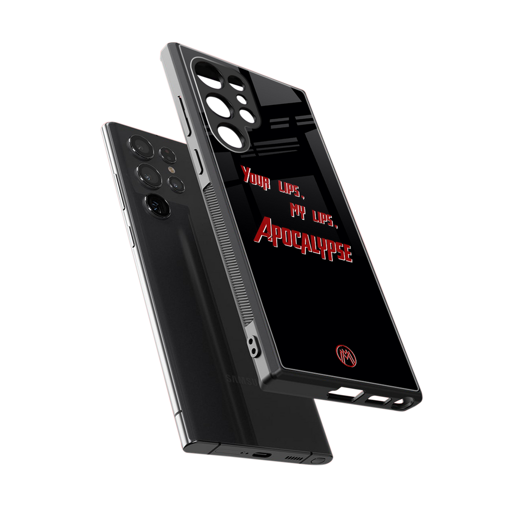 apocalypse back phone cover | glass case for samsung galaxy s23 ultra