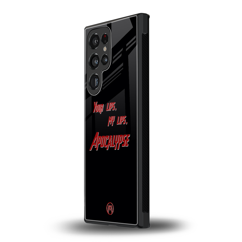 apocalypse back phone cover | glass case for samsung galaxy s23 ultra