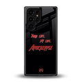apocalypse back phone cover | glass case for samsung galaxy s25 ultra