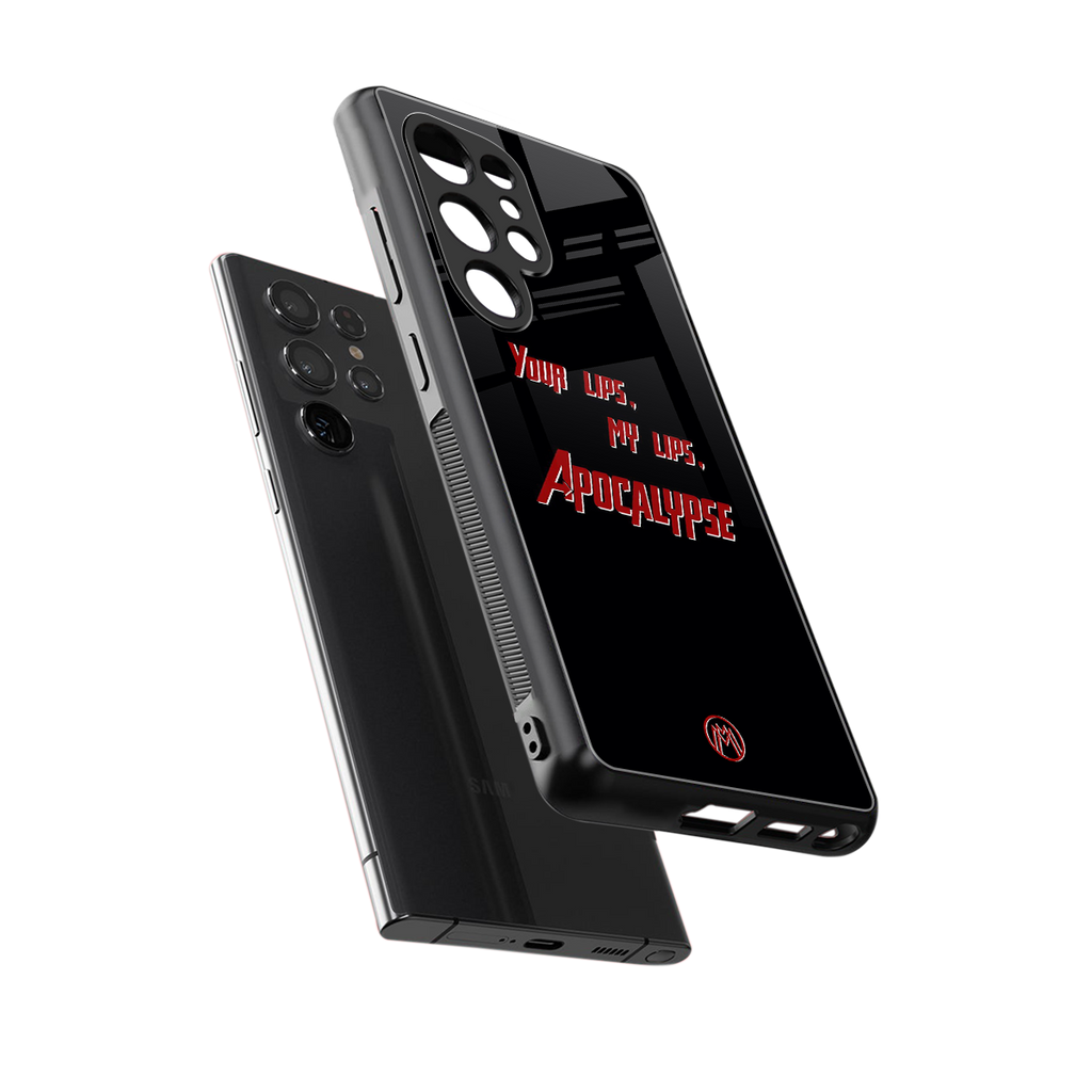 apocalypse back phone cover | glass case for samsung galaxy s25 ultra