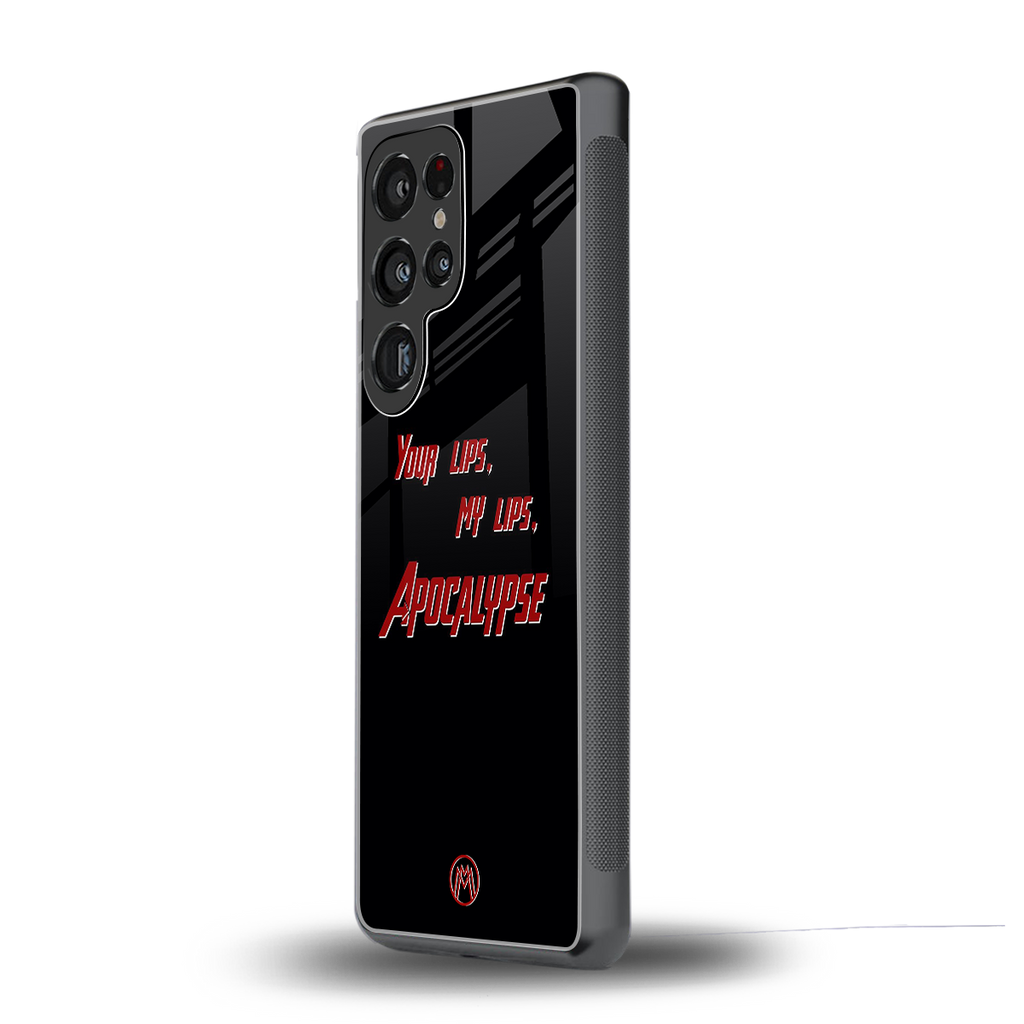 apocalypse back phone cover | glass case for samsung galaxy s25 ultra