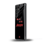 apocalypse back phone cover | glass case for samsung galaxy s25 ultra