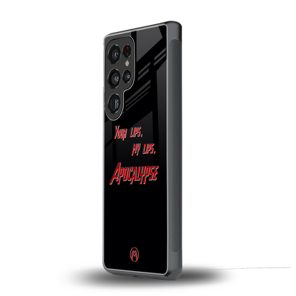 apocalypse back phone cover | glass case for samsung galaxy s25 ultra