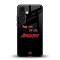 apocalypse back phone cover | glass case for samsung galaxy s24 plus