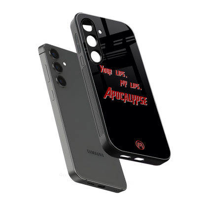 apocalypse back phone cover | glass case for samsung galaxy s23 plus